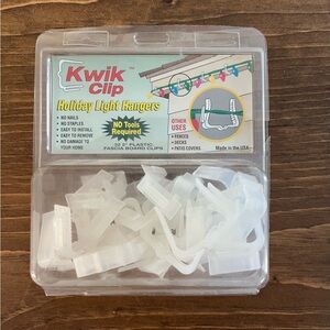 Holiday Light Hangers - White